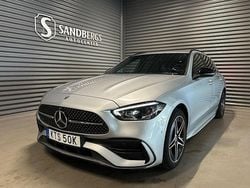 Silver Begagnad 2021 Mercedes C300e AMG Kombi | 394 500 kr (Lite dyr)