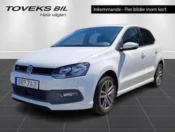 Vit (pure white) Begagnad 2017 VW Polo R-line Halvkombi | 114 900 kr (Marknadspris)