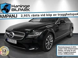 Svart Begagnad 2016 Mercedes CLS220 Sportkupé | 219 900 kr