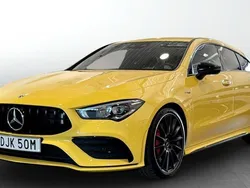 Gul (yellow) Begagnad 2022 Mercedes CLA35 AMG Shooting Brake AMG Kombi | 509 900 kr