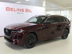 Röd (artisan red metallic) Begagnad 2024 Mazda CX-80 Homura-Line SUV | 579 000 kr (Marknadspris)