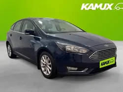 Blå Begagnad 2016 Ford Focus Titanium Halvkombi | 84 900 kr (Bra pris)