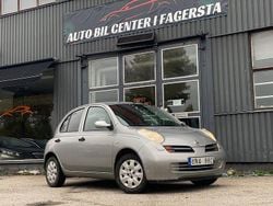 Silver Begagnad 2003 Nissan Micra Halvkombi | 14 900 kr (Marknadspris)