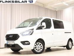 Vit Begagnad 2021 Ford Transit Custom Van | 249 800 kr (Lite dyr)