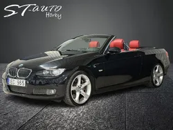 Svart Begagnad 2007 BMW 335 Cabriolet Cab | 229 900 kr (Marknadspris)