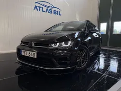 Svart Begagnad 2016 VW Golf VII R Kombi | 239 900 kr (Marknadspris)