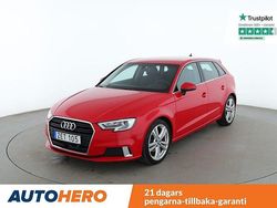 Röd Begagnad 2019 Audi A3 Sportback Sport Halvkombi | 178 000 kr (Bra pris)