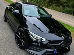 Svart Begagnad 2021 Mercedes CLA200 AMG Sportkupé | 320 000 kr (Marknadspris)