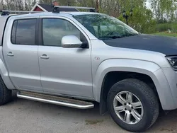 Silver Begagnad 2015 VW Amarok Highline Pickup | 208 000 kr (Marknadspris)