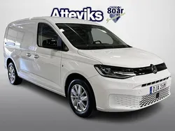 Vit Begagnad 2023 VW Caddy Maxi Minibuss | 298 000 kr (Bra pris)