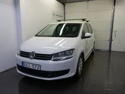 Vit Begagnad 2012 VW Sharan Minibuss | 72 900 kr (Marknadspris)