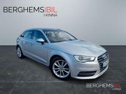 Silver Begagnad 2014 Audi A3 Sportback Ambition Halvkombi | 149 900 kr (Marknadspris)