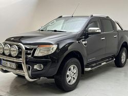 Svart Begagnad 2013 Ford Ranger Limited Pickup | 110 000 kr (Marknadspris)