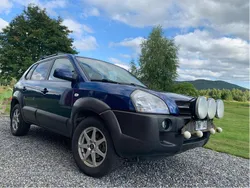 Blå Begagnad 2006 Hyundai Tucson SUV | 20 000 kr (Bra pris)