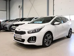 Vit Begagnad 2017 Kia Ceed GT-Line Kombi | 119 800 kr (Marknadspris)
