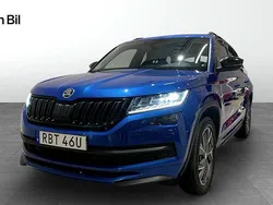 Blå Begagnad 2020 Skoda Kodiaq SportLine SUV | 359 900 kr (Marknadspris)
