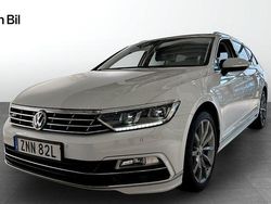 Vit Begagnad 2019 VW Passat R-line Kombi | 239 900 kr (Marknadspris)