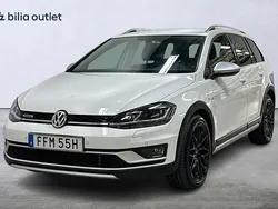 Vit Begagnad 2019 VW Golf Alltrack Kombi | 179 900 kr (Marknadspris)