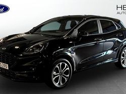 Svart (black) Begagnad 2022 Ford Puma Gen-E ST-Line SUV | 229 000 kr (Lite dyr)