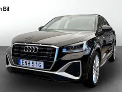 Mytsvart metallic Begagnad 2022 Audi Q2 S-Line SUV | 289 000 kr (Lite dyr)