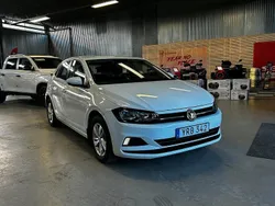 Vit Begagnad 2018 VW Polo Halvkombi | 135 900 kr (Marknadspris)
