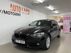 Svart Begagnad 2012 BMW 118 Halvkombi | 74 900 kr (Marknadspris)