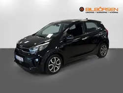 Svart Begagnad 2022 Kia Picanto Advance Halvkombi | 119 900 kr (Bra pris)
