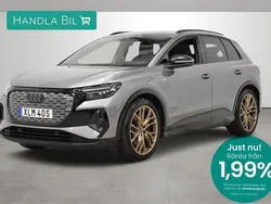 Grå Begagnad 2022 Audi Q4 e-tron Edition .1 SUV | 399 900 kr (Bra pris)