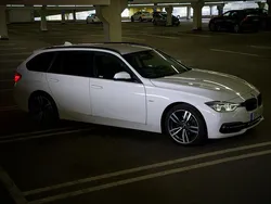 Vit Begagnad 2017 BMW 318 Sport Line Kombi | 159 900 kr (Marknadspris)