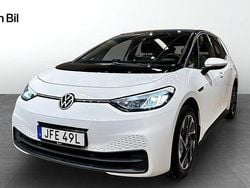 Glacier white metallic bl Begagnad 2021 VW ID.3 Pro Performance Halvkombi | 254 900 kr (Marknadspris)
