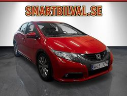 Röd Begagnad 2012 Honda Civic Sport Halvkombi | 59 900 kr (Superpris)