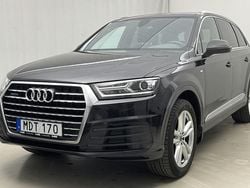 Svart Begagnad 2016 Audi Q7 S-Line SUV | 339 900 kr (Bra pris)