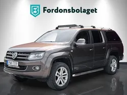 Ljusbrun (brun) Begagnad 2016 VW Amarok Highline Pickup | 239 900 kr (Lite dyr)