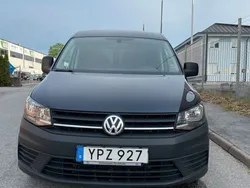 Mörkblå (blå) Begagnad 2018 VW Caddy Minibuss | 104 500 kr (Bra pris)