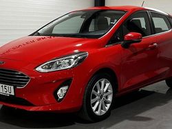 Röd Begagnad 2019 Ford Fiesta Titanium Halvkombi | 79 900 kr (Superpris)