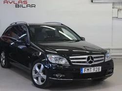 Svart Begagnad 2009 Mercedes C180 Avantgarde Kombi | 69 900 kr (Marknadspris)