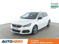 Vit Begagnad 2018 Peugeot 308 GT-line Halvkombi | 155 000 kr (Marknadspris)