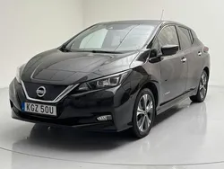 Svart Begagnad 2021 Nissan Leaf Tekna Halvkombi | 165 000 kr (Bra pris)