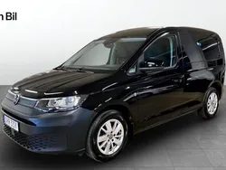 Svart Begagnad 2022 VW Caddy Minibuss | 279 900 kr (Superpris)