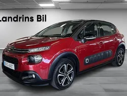 Röd Begagnad 2018 Citroën C3 Halvkombi | 109 900 kr (Marknadspris)