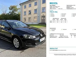 Svart Begagnad 2017 VW Golf VII Kombi | 115 000 kr (Marknadspris)