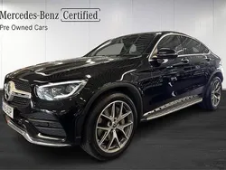 Svart Begagnad 2019 Mercedes GLC220 AMG Sportkupé | 429 000 kr (Marknadspris)
