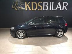 Svart Begagnad 2012 VW Golf VI Halvkombi | 85 000 kr (Marknadspris)
