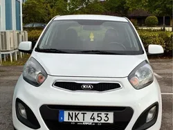 Vit Begagnad 2015 Kia Picanto Halvkombi | 44 900 kr (Marknadspris)