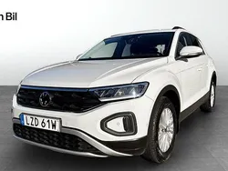Vit (pure white) Begagnad 2022 VW T-Roc Life SUV | 214 900 kr (Marknadspris)