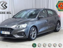 Grå Begagnad 2018 Ford Focus ST-Line Halvkombi | 144 900 kr (Lite dyr)