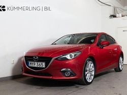 Röd Begagnad 2016 Mazda 3 Inclusive Halvkombi | 124 900 kr (Marknadspris)