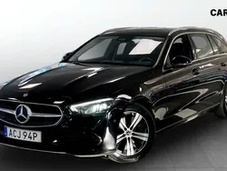 Svart (black) Begagnad 2022 Mercedes C220 Avantgarde Kombi | 289 900 kr (Bra pris)