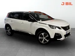 Vit Begagnad 2019 Peugeot 5008 GT-line Minibuss | 259 900 kr (Marknadspris)