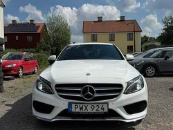 Vit Begagnad 2015 Mercedes C220 AMG line Sedan | 164 500 kr (Marknadspris)
